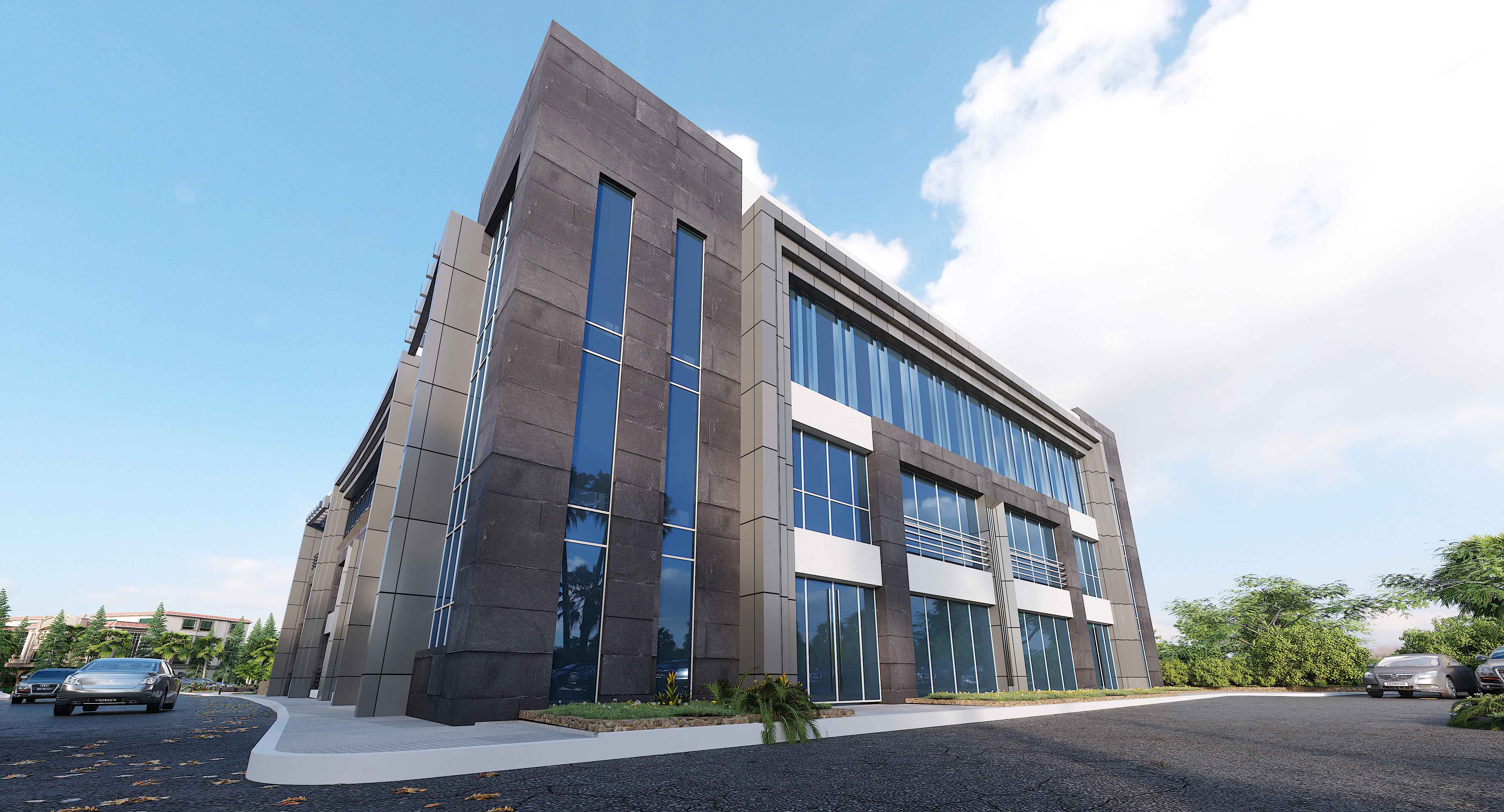 Office for Rent in Katameya Dunes | 1,315 SQM | Core & Shell